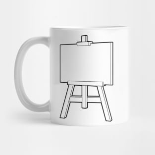 Easel Line Icon Mug